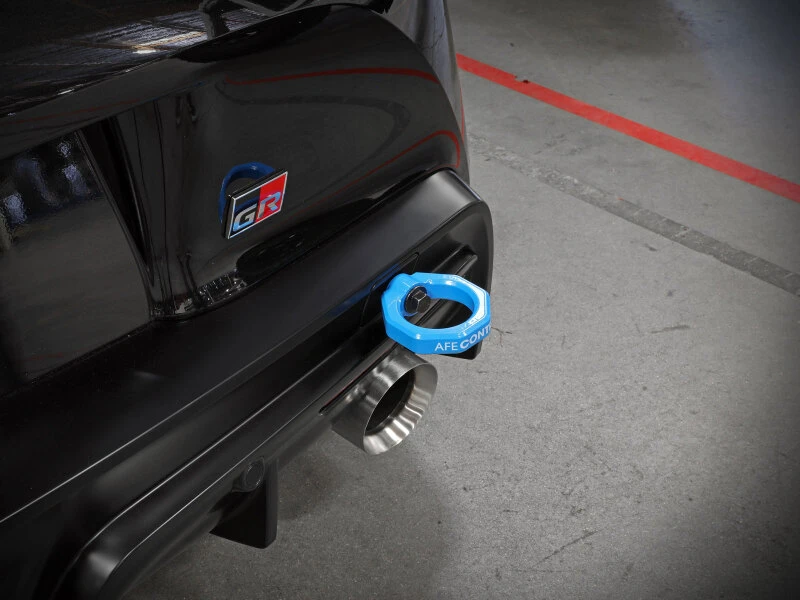aFe Control Heck-Schlepphaken Blau 20-21 Toyota GR Supra (A90)