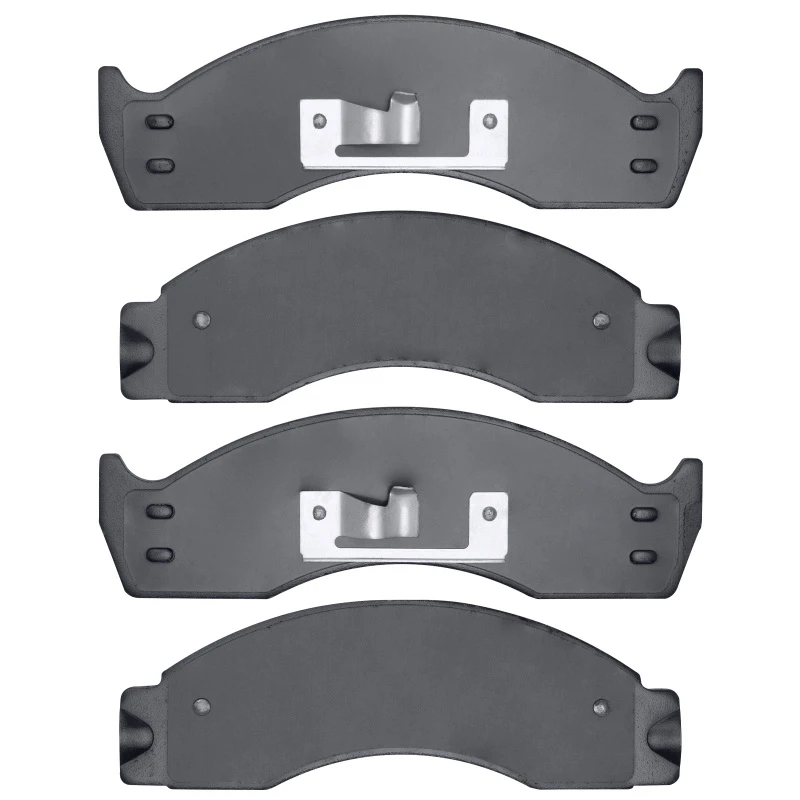 DFC 88-07 Ford E-Super Duty Front/Rear 5000 Advanced Semi Metallic Brake Pads and Hardware Kit