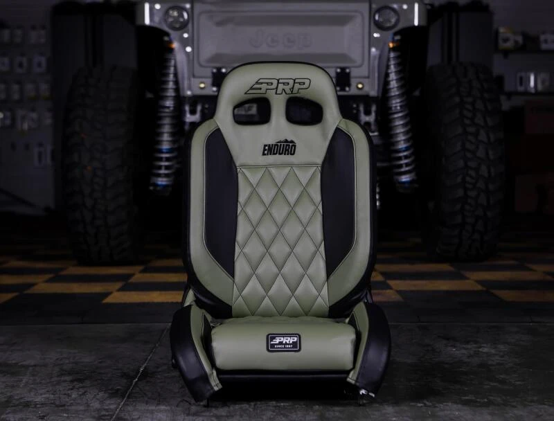 PRP EnduroTrail Reclining Suspension Seat - Gray Tweed - Driver