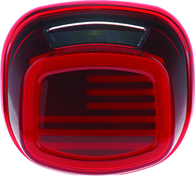 Kuryakyn Freedom Taillight Red Lens With License Light