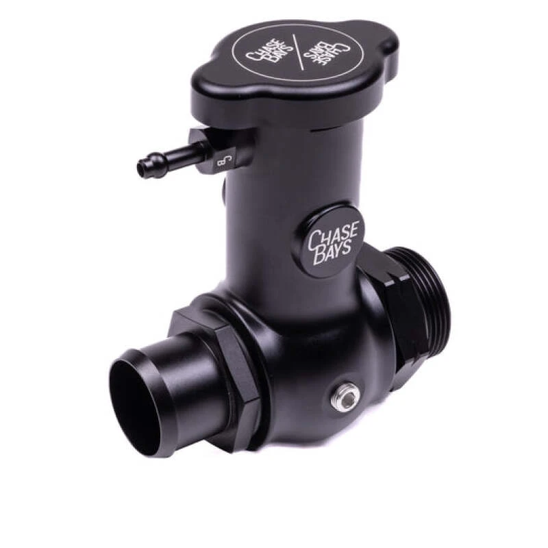 Chase Bays 1.38in (35mm) Hose to 20ORB Raised Inline Filler Neck w/ Cap