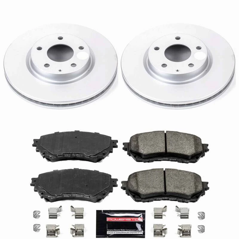 Power Stop 14-18 Mazda 6 Front Z23 Coated Brake Kit