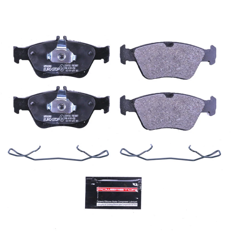 Power Stop 98-04 Mercedes-Benz SLK230 Euro-Stop ECE-R90 Front Brake Pads