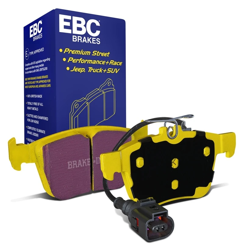 EBC 2018 Audi TT Quattro Yellowstuff Rear Brake Pads