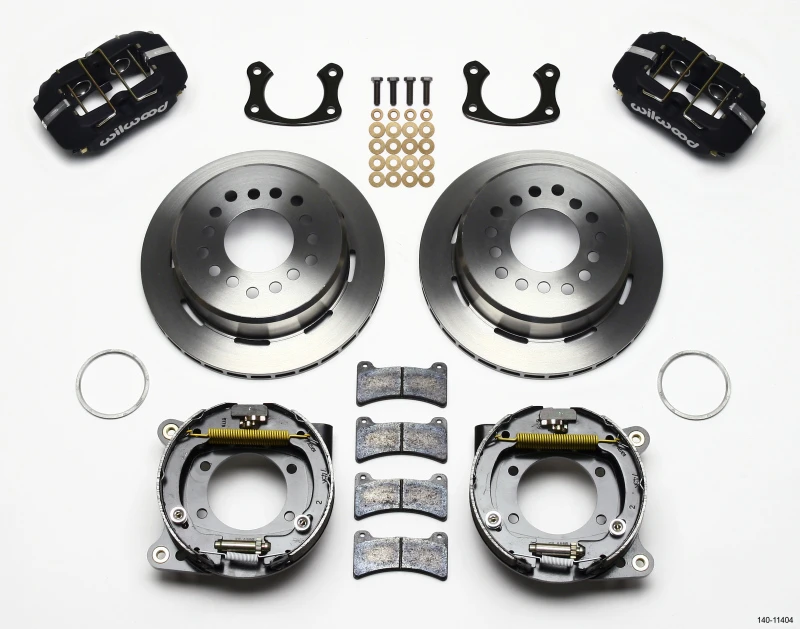 Wilwood Dynapro Low-Profile 11,00 Zoll P-Bremse Kit New Big Ford 2,50 Zoll Off Front Mount