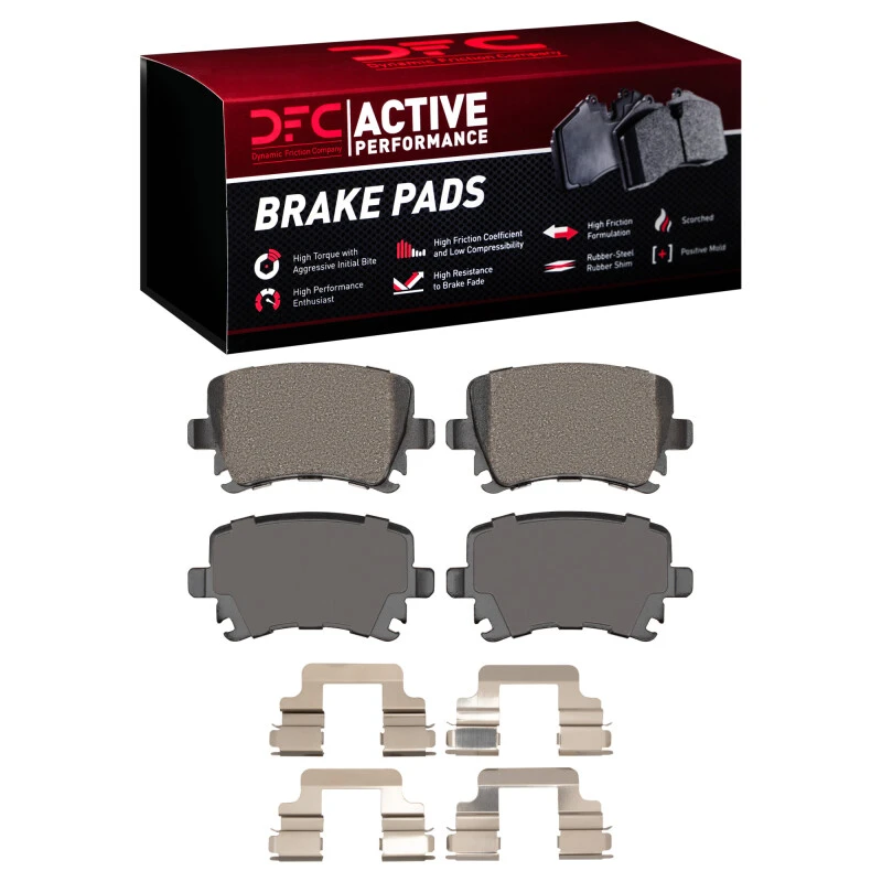 DFC 06-21 Audi TT Quattro Rear Active Performance Pads and Hardware Kit