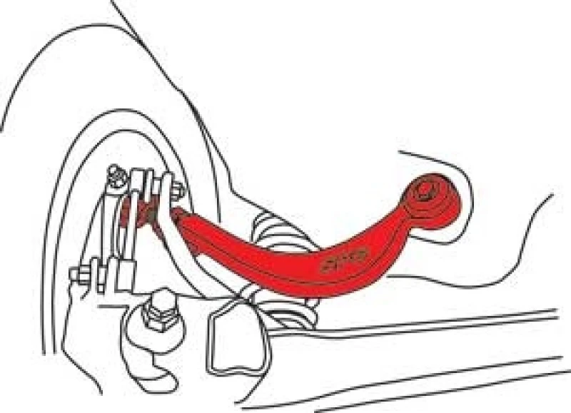 SPC Performance 02-12 Mazda 6/Ford 06-12 Fusion/07+ Edge Einstellbare Hintere Camber-Stange