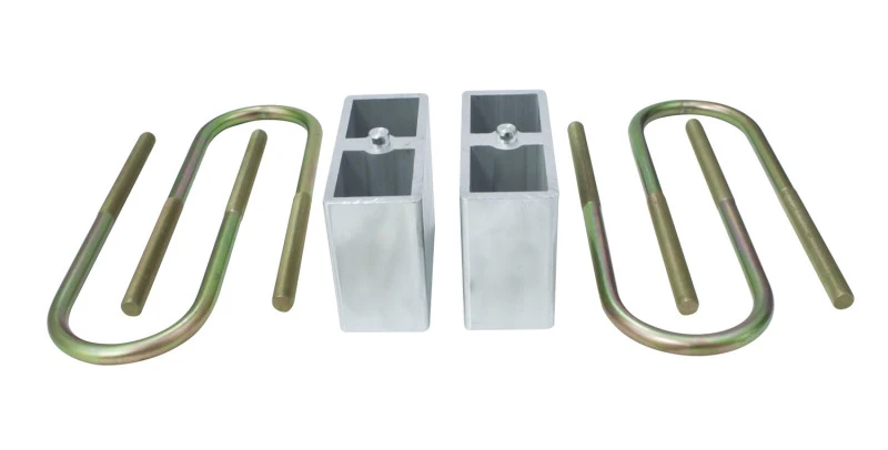 MaxTrac 4 Zoll Heckabsenkblöcke und U-Bolts für Chevrolet S10 2WD