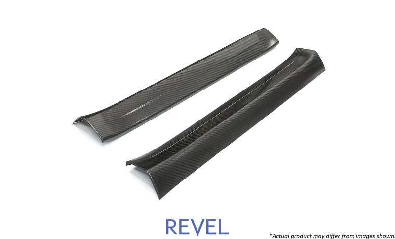 Revel GT Trockenes Kohlenstoff-Door-Sill-Covers (Links & Rechts) für 2014–2017 Mazda 3