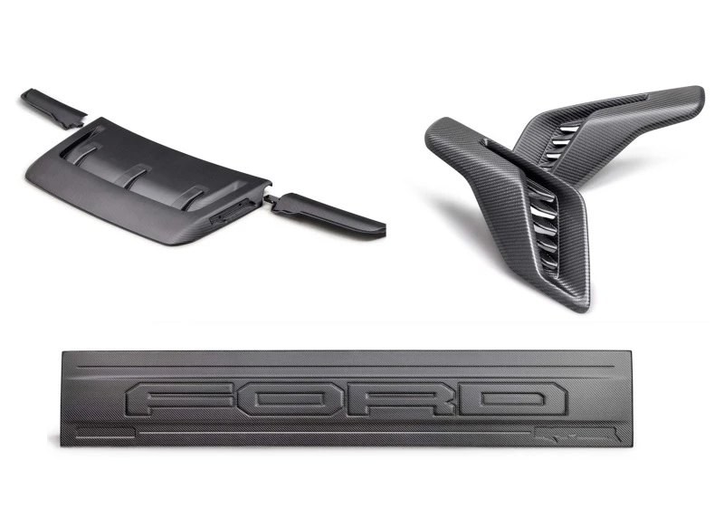 Ford Racing 21-24 F-150 Raptor Carbon Fiber Appearance Kit - Matte