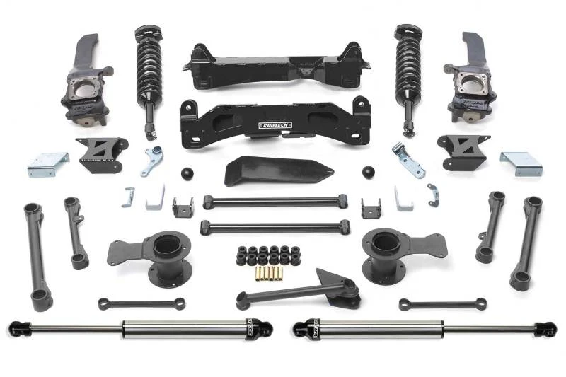 Fabtech 06-09 Toyota FJ 4WD 6 Zoll Perf Sys mit Dlss 2,5C/Os & Rr Dlss