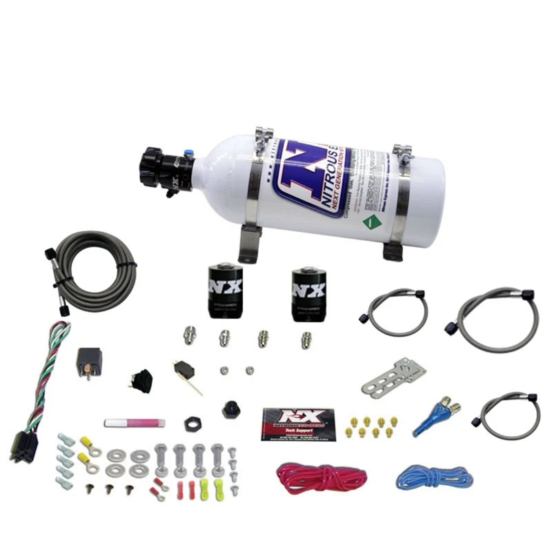Nitrous Express Dodge EFI Renn-Single-Düsen-Nitrous-Kit (100-250 PS) mit 5lb-Flasche