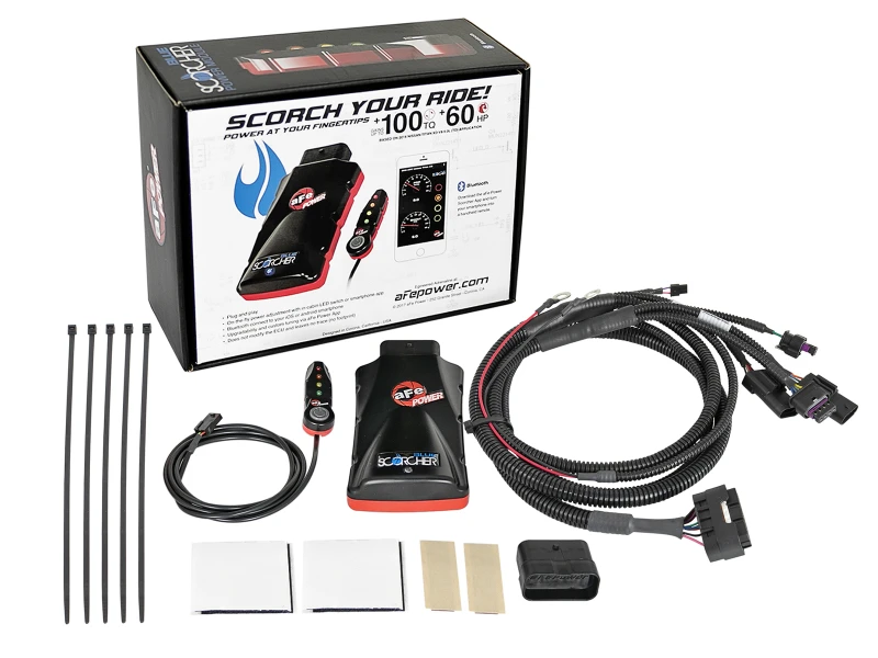 aFe Scorcher Blue Bluetooth-Leistungsmodul 2020 Toyota Supra 3.0L