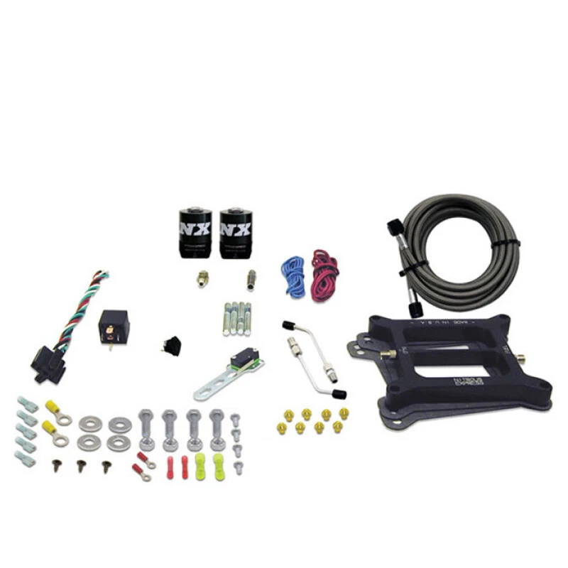 Nitrous Express 4150 4-BBL/Alcohol Nitrous Kit (100-500HP) w/o Bottle