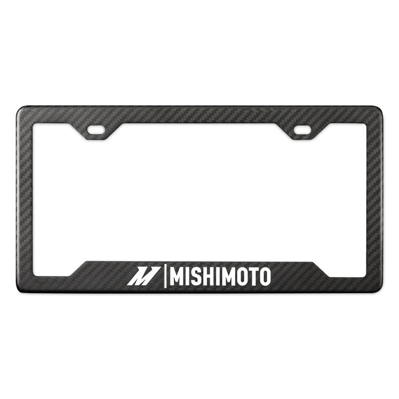 Mishimoto Carbonfaser-Kennzeichenträger - Matt