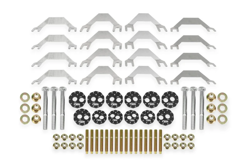 BMR 06-13 Chevrolet Corvette C6 Z06/ 09-13 ZR1 Camber Bolt & Stud Kit - Black Anodized