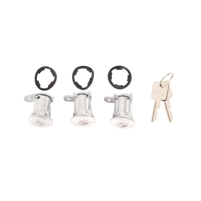 Omix Türschloss-Zylinder-Kit 3- 76-90 Jeep CJ/XJ/MJ/YJ