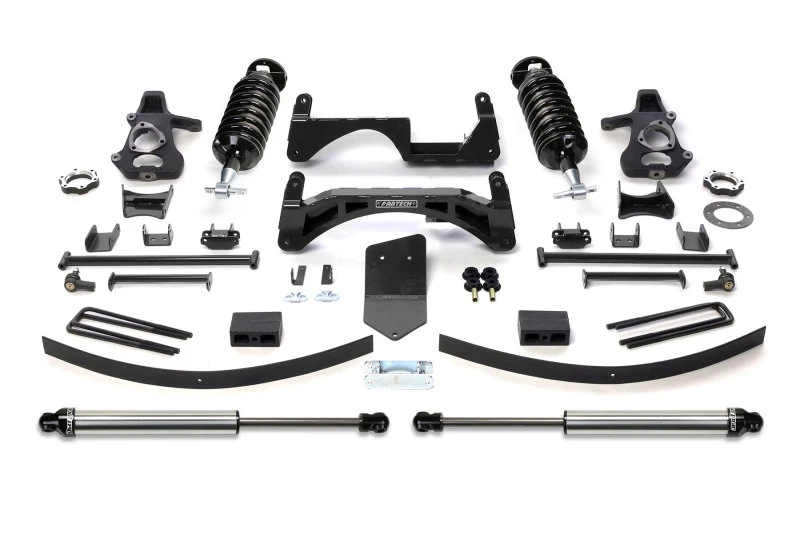 Fabtech 07-13 GM K1500 P/U ohne Autoride 4WD 6 Zoll Perf Sys mit Dlss 4.0C/Os & Rr Dlss