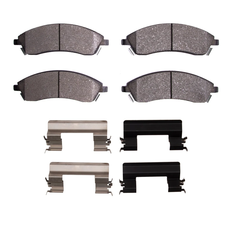DFC 04-05 Pontiac Bonneville Front 5000 Advanced Low Metallic Brake Pads and Hardware Kit