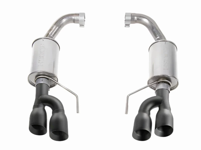 Roush 18-25 Mustang GT Black Tip Axle Back Exhaust