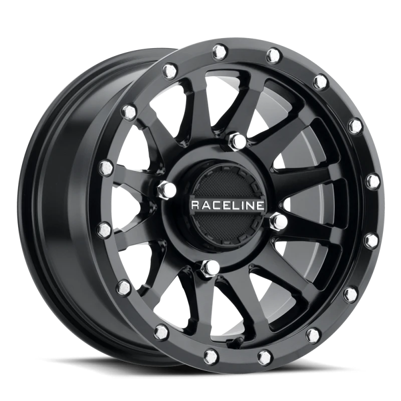 Raceline A95B Trophy 15x7in / 4x156 BP / 10mm Offset / 132.5mm Bore – Satin Black Wheel