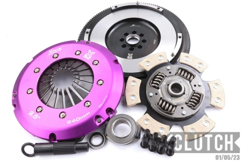 XClutch 17-21 Honda Civic Type R 2.0L Stage 2R Extra HD Sprung Keramik Kupplung Kit
