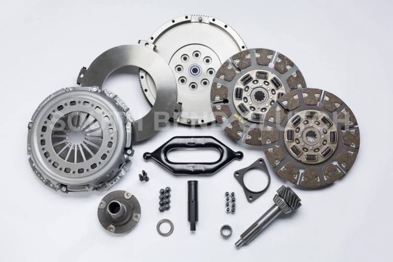 South Bend Clutch 94-03 Dodge 5.9L NV4500 Organic Street Dual Disc Clutch Kit w/ Input Shaft