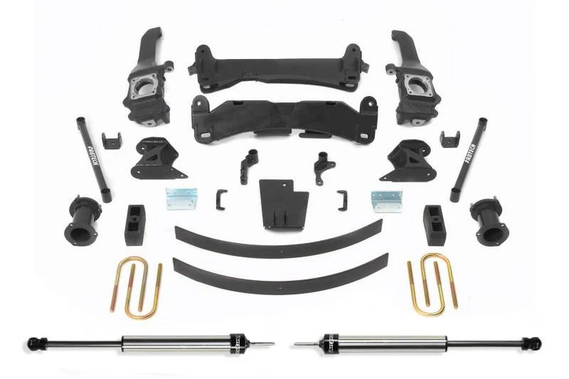 Fabtech 05-14 Toyota Tacoma 4WD/2WD 6 Loch-Modelle Nur 6-Zoll-Basis-System mit Rr Dlss Shks