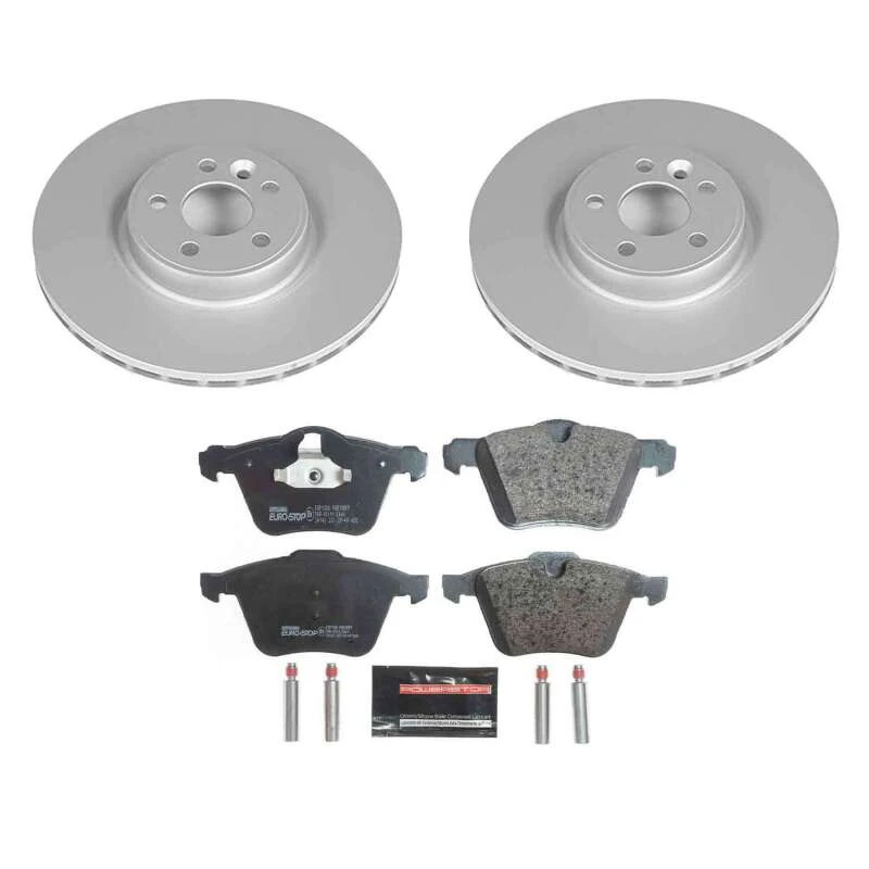 Power Stop 15-18 Volvo S60 Front Euro-Stop Brake Kit