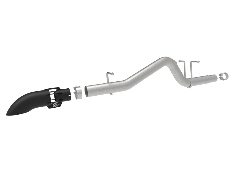 aFe MACH Force-XP 3in 409 SS Kat-Back Auspuffanlage mit schwarzer Spitze 16-18 GM Colorado/Canyon I4-2.8L (td) LWN