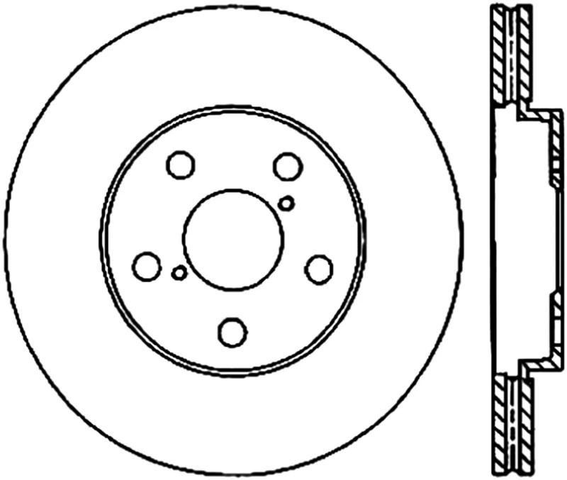 stoptech_128.44138L-6794f9a11ee2a StopTech Power Slot 06-11 Lexus GS Series / 06-12 IS350 Front Left Drilled & Slotted Rotor