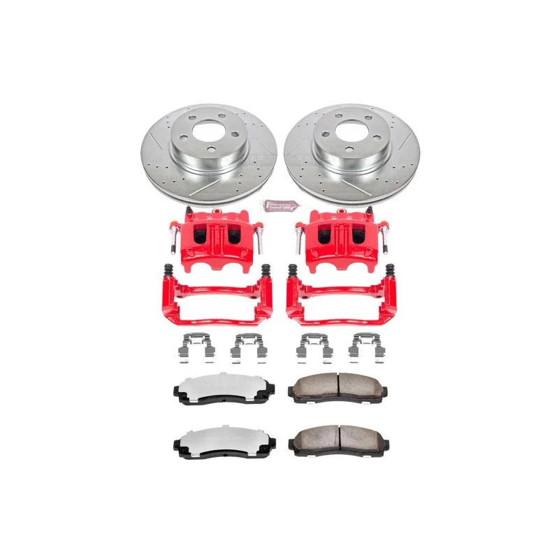 powerstop_KC1923-36-67945f8d4070f Power Stop 01-03 Ford Explorer Sport Front Z36 Truck & Tow Brake Kit w/Calipers