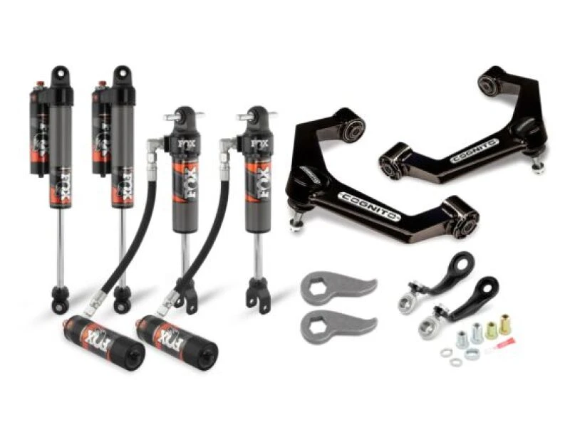 Cognito 3-Inch Elite Leveling Kit with Fox 2.5 Elite Performance Series Shocks for 2020-2024 Chevy Silverado/Sierra 2500/3500HD 2WD/4WD
