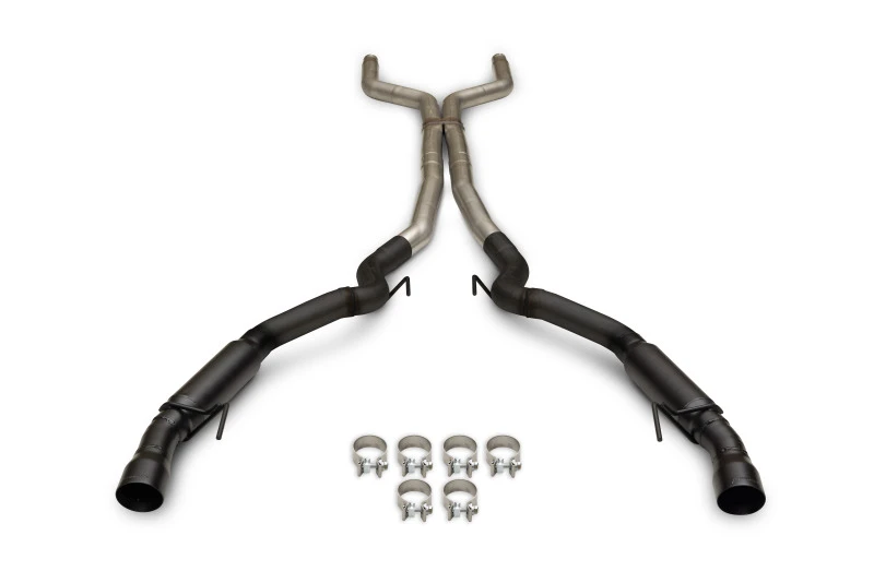 Flowmaster 24-25 Mustang 5.0L Outlaw Cat-Back Exhaust System - Black Tip (Non-Valved)