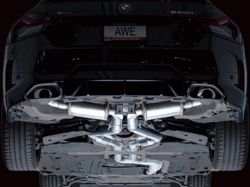 AWE Tuning 22-26 BMW M240i (G42) Touring Edition Exhaust - OE Tips