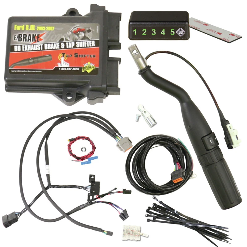 BD Diesel TapShifter / Exhaust Brake für 2003–2007 Ford PowerStroke 6.0L – Button Gear Selection