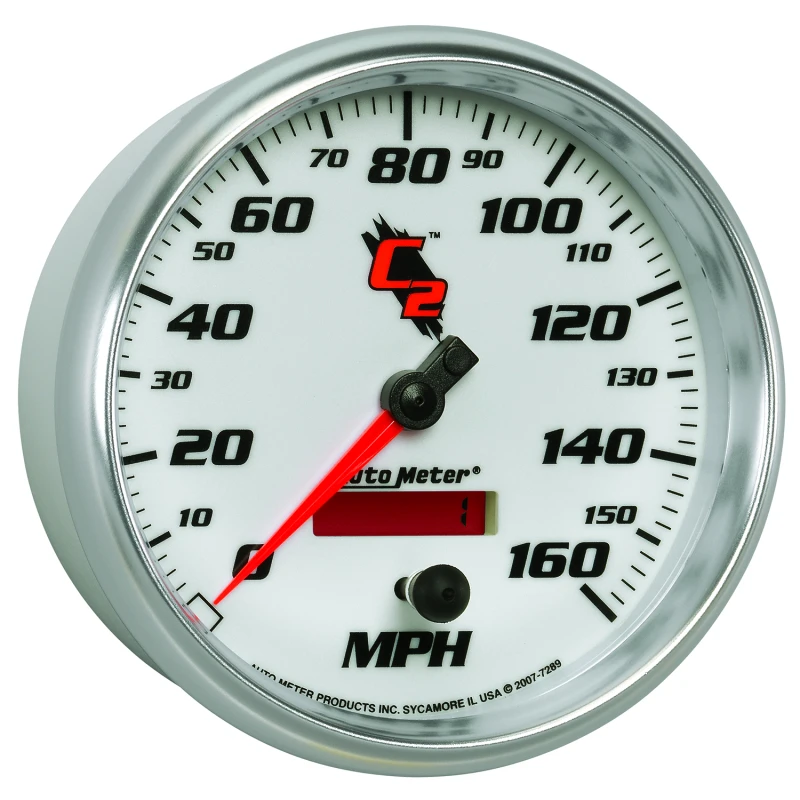 Autometer C2 5 inch 160MPH In-Dash Electronic Programmable Speedometer