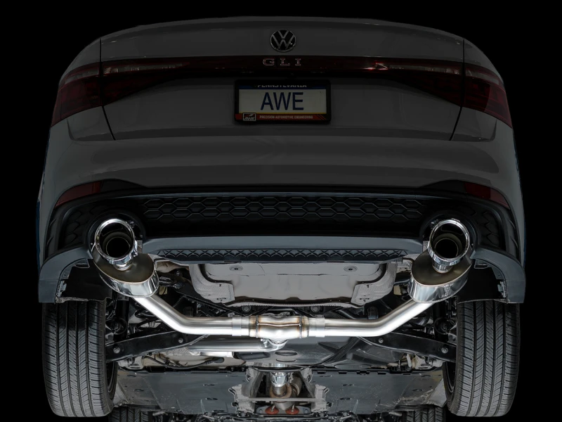 AWE 22-25 Volkswagen Jetta GLI Touring Edition Exhaust - Chrome Silver Tips