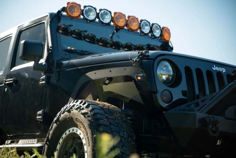 DV8 Offroad Fender Flare Deletes für 2007–2018 Jeep Wrangler JK