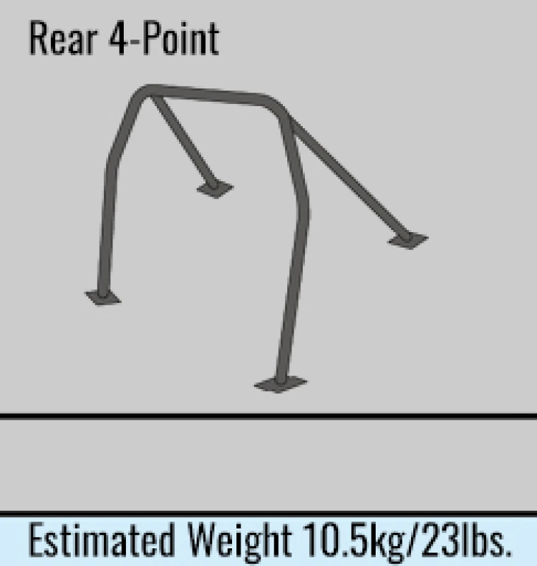 Cusco GRB Impreza 4 Passenger 5P Roll Cage Safety21 (S/O / No Cancel)