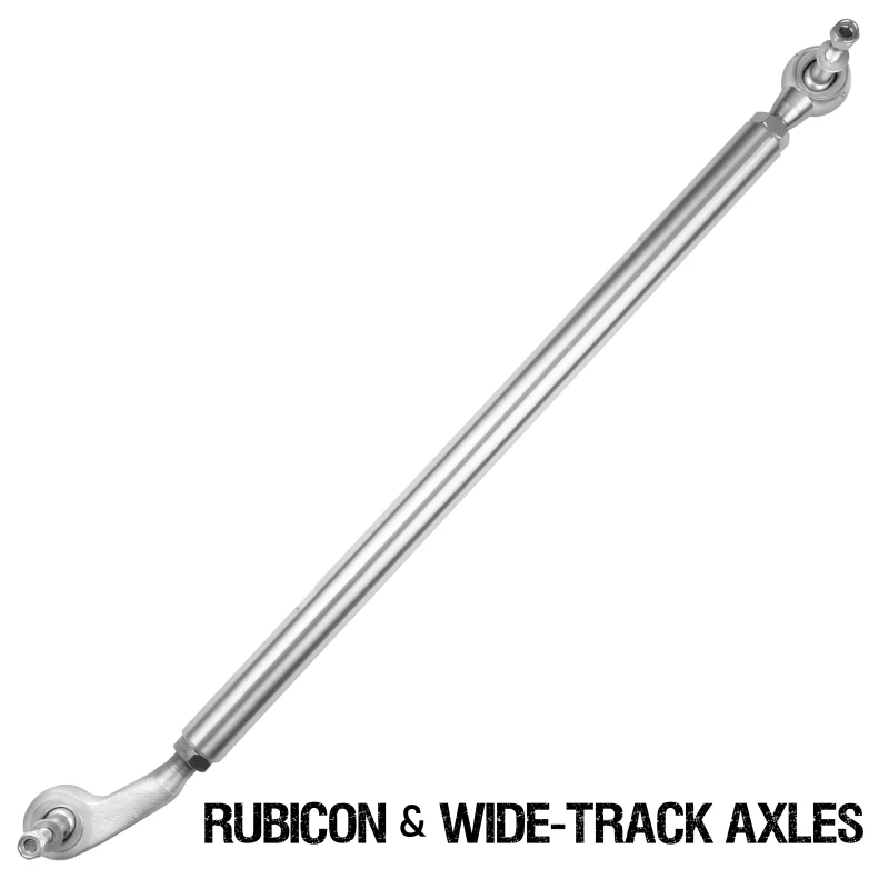 Rock Krawler Pro-X Bottom Mount Drag Link für 2018+ Jeep Wrangler (JL/JLU/JT Rubicon & Wide Track Axles)