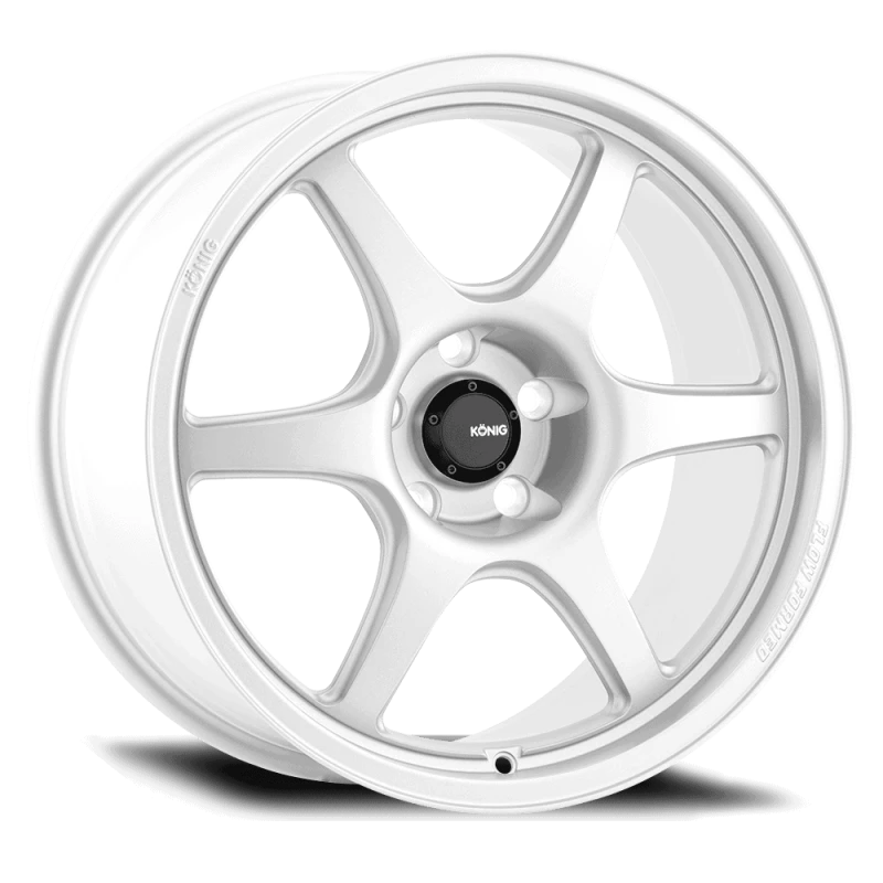 Konig Hexaform 18X10.5 5X114.3 ET18 Gloss White Flow Formed