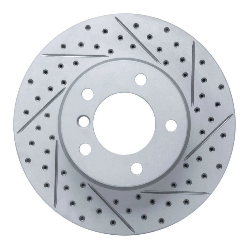 DFC 06-13 BMW 325I (Mexico) Front Right Drilled & Slotted Geoperformance Rotor