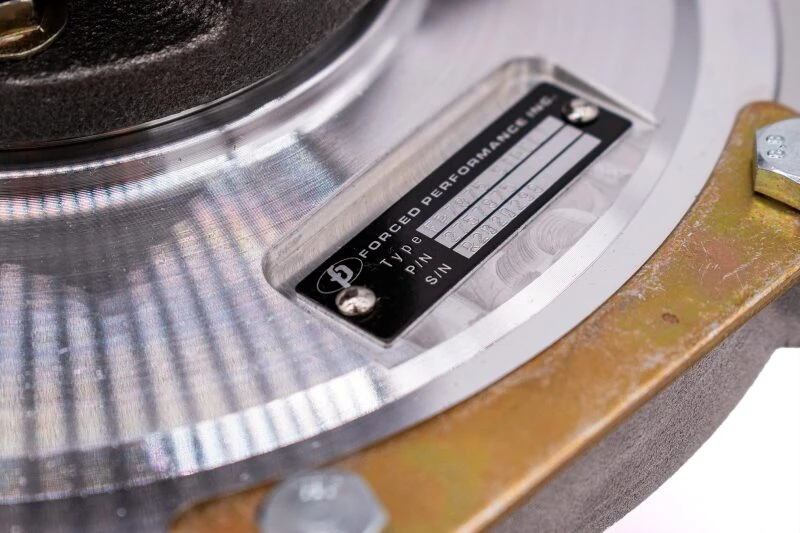 Forced Performance FP7275 Street Turbo w/SS V-Band 1.02AR Black Turbine Housing