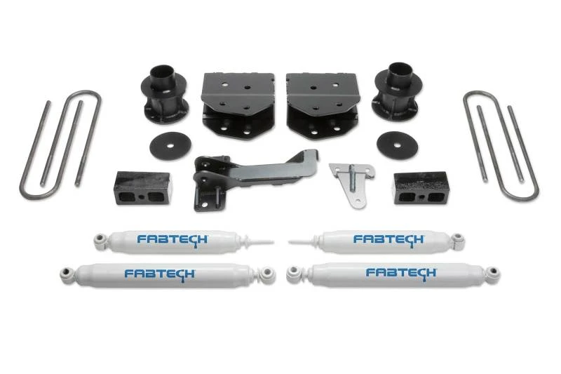 Fabtech 08-16 Ford F250/350/450 4WD 8 Lug 4 Zoll Budget-System mit Perf. Shocks