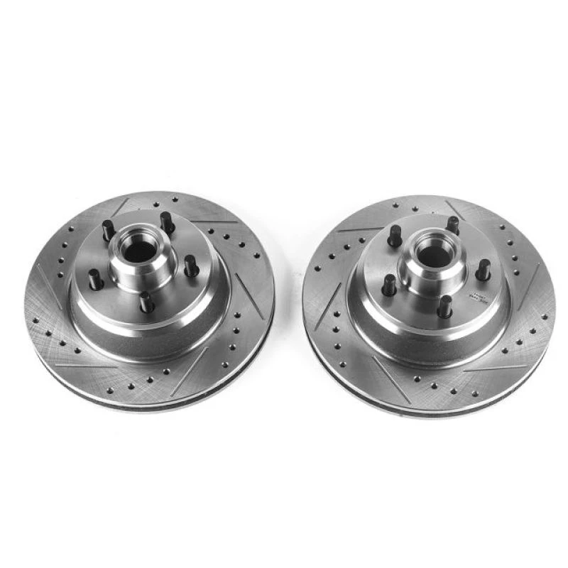 powerstop_AR8309XPR-6794577d61c94 Power Stop 76-79 Chrysler Cordoba Front Evolution Drilled & Slotted Rotors - Pair