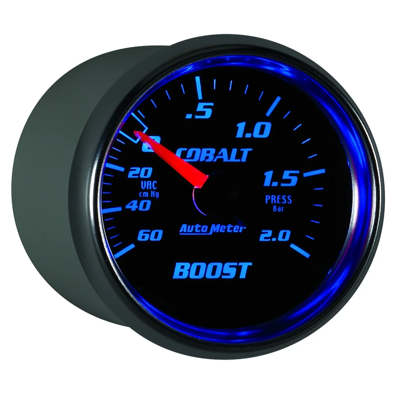 Autometer Cobalt 52mm 2 BAR Mechanical Boost Gauge