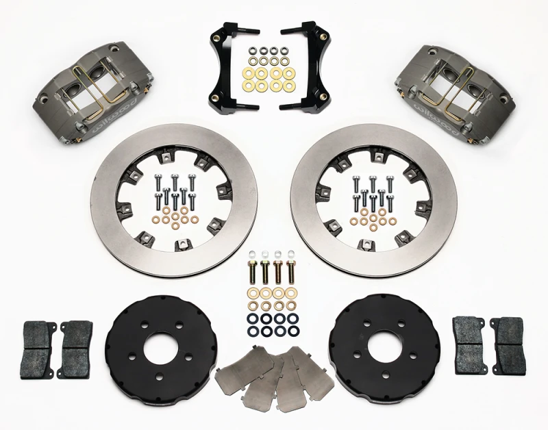 Wilwood Dynapro Radial Front Kit 11,75 Zoll-Rennversion Mini Cooper mit 15-Zoll-Rädern