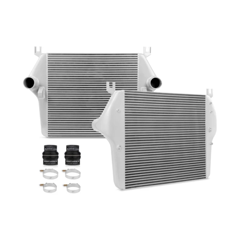 Mishimoto 03-09 Dodge 5.9L/6.7L Cummins Ladeluftkühler (Silber)