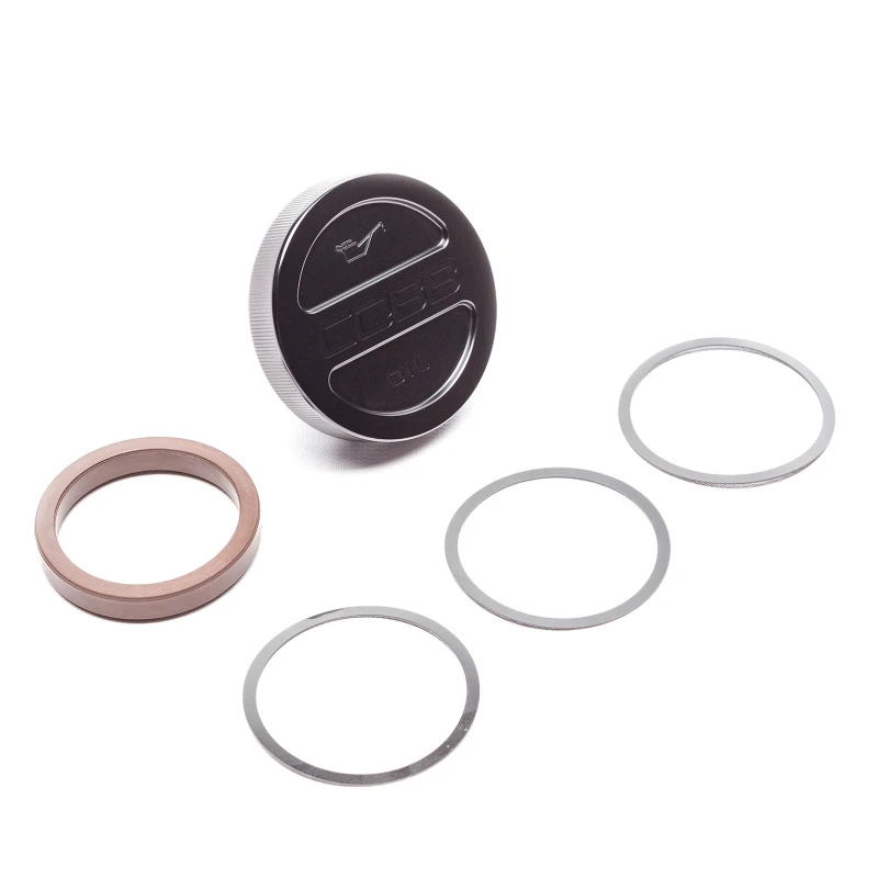 Cobb Oil Cap - Stealth Black for Subaru
